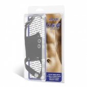 Кольцо на член и мошонку Cock Ring With 2  Ball Stretcher And Optional Weight Ring - BlueLine - в Сочи купить с доставкой