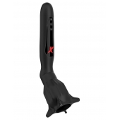 Чёрный вибростимулятор для головки члена с эффектом всасывания Vibrating Roto-Sucker - Pipedream - в Сочи купить с доставкой