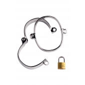 Металлические наручники на замке - ToyFa - купить с доставкой в Сочи