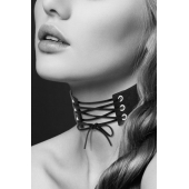 Оригинальный ошейник-чокер со шнуровкой - Bijoux Pour Toi - купить с доставкой в Сочи
