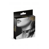 Узенький ошейник из полиуретана с кольцом - Bijoux Pour Toi - купить с доставкой в Сочи