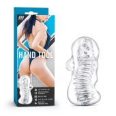 Прозрачный мастурбатор M for Men Hand Tool - Blush Novelties - в Сочи купить с доставкой