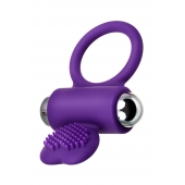 Фиолетовое виброкольцо с ресничками JOS PERY - JOS - в Сочи купить с доставкой