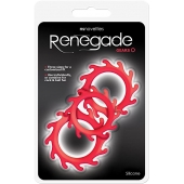 Набор из 3 красных эрекционных колец Renegade Gears - NS Novelties - в Сочи купить с доставкой