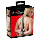 Фиксация на шею и запястья Bad Kitty Neck and Hand Restraints - Orion - купить с доставкой в Сочи