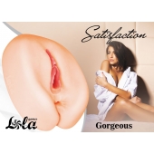 Мастурбатор с 2 тоннелями Satisfaction Gorgeous - Lola Games - в Сочи купить с доставкой
