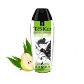Интимный гель TOKO Pear   Exotic Green Tea с ароматом груши и зеленого чая - 165 мл. - Shunga - купить с доставкой в Сочи