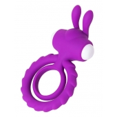 Фиолетовое эрекционное кольцо на пенис JOS  GOOD BUNNY - JOS - в Сочи купить с доставкой