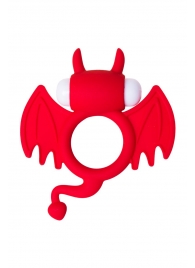 Красное эрекционное кольцо на пенис JOS COCKY DEVIL - JOS - в Сочи купить с доставкой