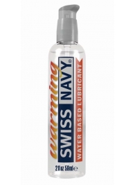 Разогревающий лубрикант на водной основе Swiss Navy Warming Lube - 59 мл. - Swiss navy - купить с доставкой в Сочи