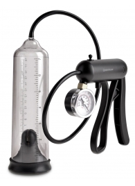 Вакуумная мужская помпа с датчиком давления Pro-Gauge Power Pump - Pipedream - в Сочи купить с доставкой