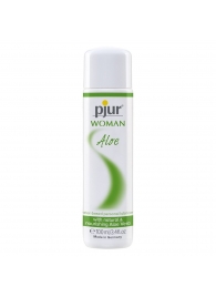 Лубрикант на водной основе pjur WOMAN Aloe - 100 мл. - Pjur - купить с доставкой в Сочи