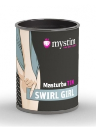 Компактный мастурбатор MasturbaTIN Swirl Girl - MyStim - в Сочи купить с доставкой