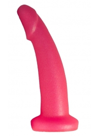 Розовый плаг-массажёр для простаты - 13,5 см. - LOVETOY (А-Полимер) - в Сочи купить с доставкой