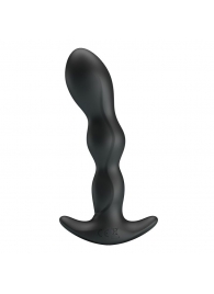 Черный анальный стимулятор простаты с вибрацией Special Anal Massager - 14,5 см. - Baile - в Сочи купить с доставкой