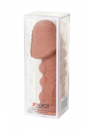 Насадка на фаллос с пузыриками, венками и ребристостью KOKOS Extreme Sleeve 09 - 12,7 см. - KOKOS - в Сочи купить с доставкой