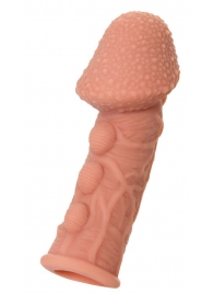 Насадка на фаллос с пузыриками, венками и ребристостью KOKOS Extreme Sleeve 09 - 12,7 см. - KOKOS - в Сочи купить с доставкой