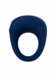 Синее эрекционное кольцо на пенис Satisfyer Ring 2 - Satisfyer - в Сочи купить с доставкой