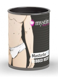 Компактный мастурбатор MasturbaTIN Ribbed Ricky - MyStim - в Сочи купить с доставкой