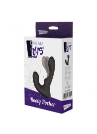 Чёрный массажер простаты с 2 моторами BOOTY ROCKER - Dream Toys - в Сочи купить с доставкой