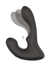 Чёрный массажер простаты с 2 моторами BOOTY ROCKER - Dream Toys - в Сочи купить с доставкой