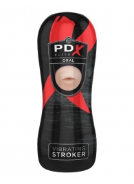 Мастурбатор-ротик Vibrating Oral Stroker - Pipedream - в Сочи купить с доставкой