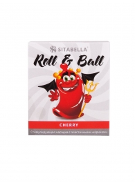 Стимулирующий презерватив-насадка Roll   Ball Cherry - Sitabella - купить с доставкой в Сочи