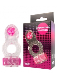Прозрачное эрекционное кольцо Erowoman-Eroman - Erowoman-Eroman - в Сочи купить с доставкой