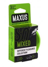 Презервативы в железном кейсе MAXUS Mixed - 3 шт. - Maxus - купить с доставкой в Сочи