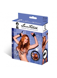 Наручники с присосками Sexy Suction - Lux Fetish - купить с доставкой в Сочи