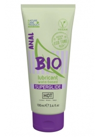 Интимный увлажняющий анальный гель BIO SuperGlide - 100 мл. - HOT - купить с доставкой в Сочи