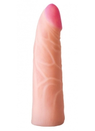Фаллическая насадка на трусики харнесс - 17,5 см. - LOVETOY (А-Полимер) - купить с доставкой в Сочи
