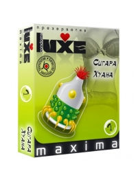 Презерватив LUXE Maxima  Сигара Хуана  - 1 шт. - Luxe - купить с доставкой в Сочи