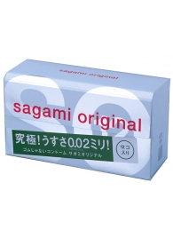 Ультратонкие презервативы Sagami Original - 12 шт. - Sagami - купить с доставкой в Сочи