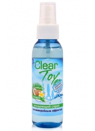 Очищающий спрей для игрушек CLEAR TOY Tropic - 100 мл. - Биоритм - купить с доставкой в Сочи