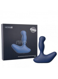 Синий вибромассажер простаты NEXUS REVO 2.0 с вращающейся головкой - Nexus Range - в Сочи купить с доставкой
