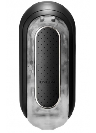 Черный мастурбатор Flip Zero с вибрацией - Tenga - в Сочи купить с доставкой