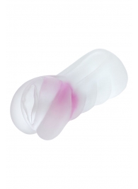 Прозрачный реалистичный мастурбатор Juicy Pussy Crystal Rose - ToyFa - в Сочи купить с доставкой