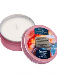Массажная свеча  Фруктовая фантазия - БиоМед - купить с доставкой в Сочи