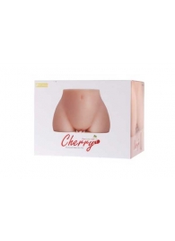 Мастурбатор-полуторс Cherry с вибрацией и двумя любовными тоннелями - KOKOS - в Сочи купить с доставкой