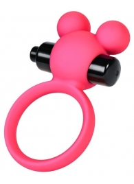 Розовое виброкольцо на пенис A-Toys - A-toys - в Сочи купить с доставкой