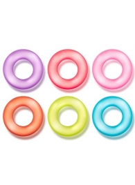 Набор из 6 эрекционных колец King of the Ring - Blush Novelties - в Сочи купить с доставкой