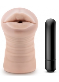 Телесный мастурбатор-ротик Skye - Blush Novelties - в Сочи купить с доставкой