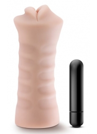 Телесный мастурбатор-ротик Angie - Blush Novelties - в Сочи купить с доставкой