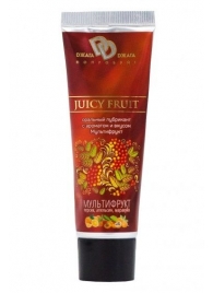 Интимный съедобный лубрикант JUICY FRUIT с ароматом фруктов - 30 мл. - БиоМед - купить с доставкой в Сочи