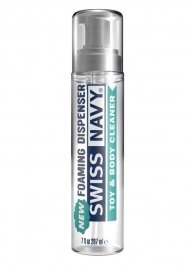 Очищающая пенка для игрушек и тела Swiss Navy Toy   Body Cleaner Foamer - 207 мл. - Swiss navy - купить с доставкой в Сочи