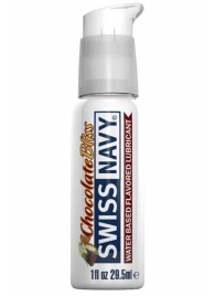 Лубрикант с ароматом шоколада Swiss Navy Chocolate Bliss Lube - 29,5 мл. - Swiss navy - купить с доставкой в Сочи