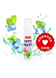 Гель-смазка Tutti-frutti со вкусом сладкой мяты - 30 гр. - Биоритм - купить с доставкой в Сочи