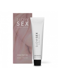 Лубрикант на водной основе Slow Sex Anal Play Gel - 30 мл. - Bijoux Indiscrets - купить с доставкой в Сочи