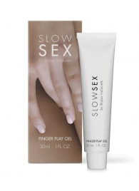 Гель для мастурбации с ароматом кокоса Slow Sex Finger Play Gel - 30 мл. - Bijoux Indiscrets - купить с доставкой в Сочи